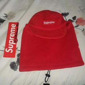 Supreme polartec camp cap facemask